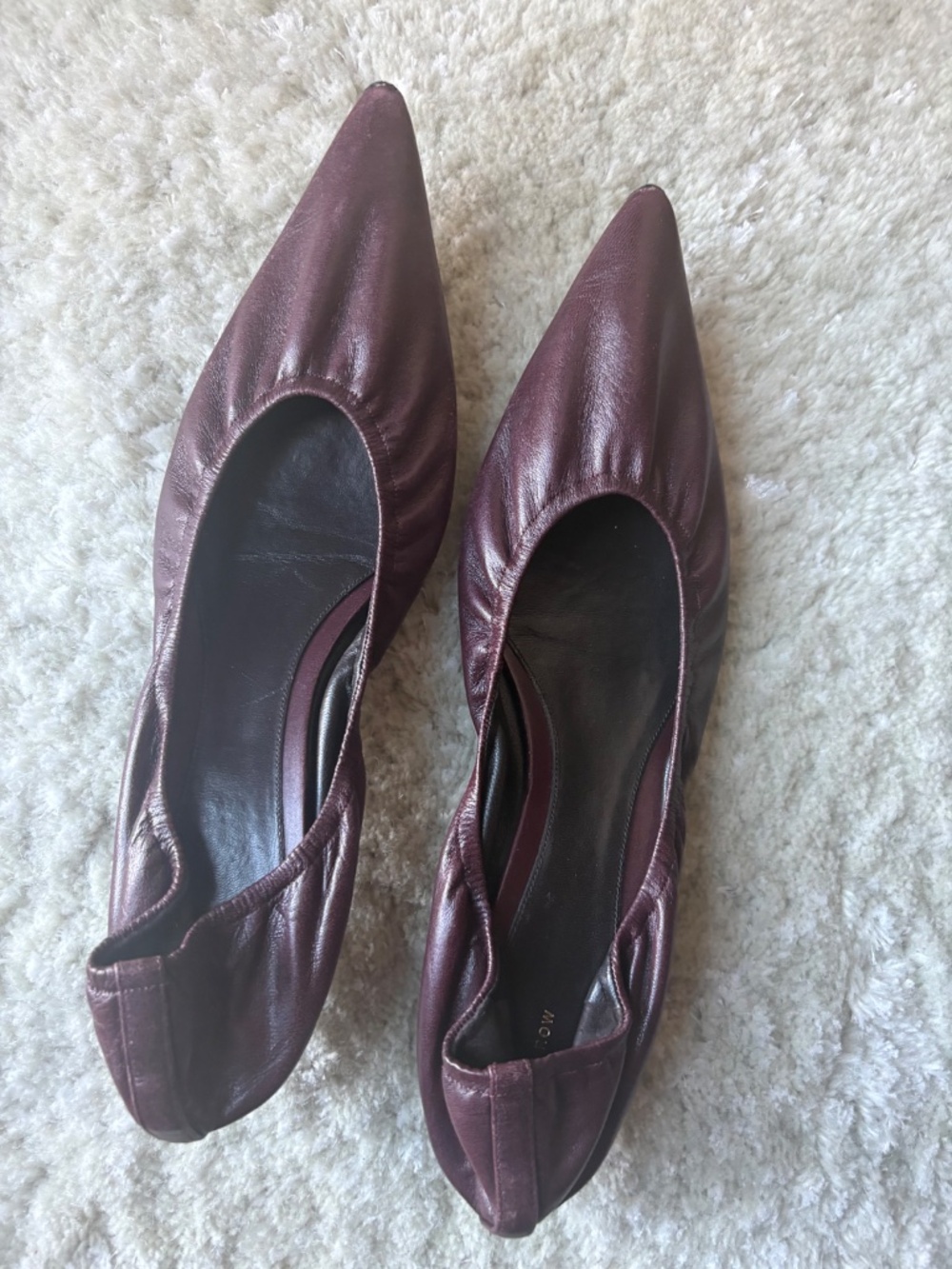 The row Liisa Kitten Heel size 39 burgundy - Picture 2 of 10